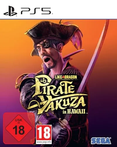 Like a Dragon Pirate Yakuza in Hawaii - PS5 - PC- & Videospiele: Erlebe ein aufregendes Piratenabenteuer mit Goro Majima, dem Ex-Yakuza, der seine verlorenen Erinnerungen und einen legendären Schatz sucht!