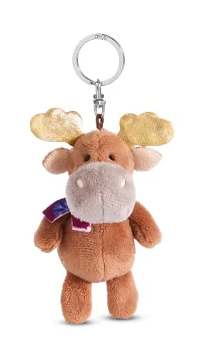 NICI Schlüsselanhänger Elch Thure 10cm Green