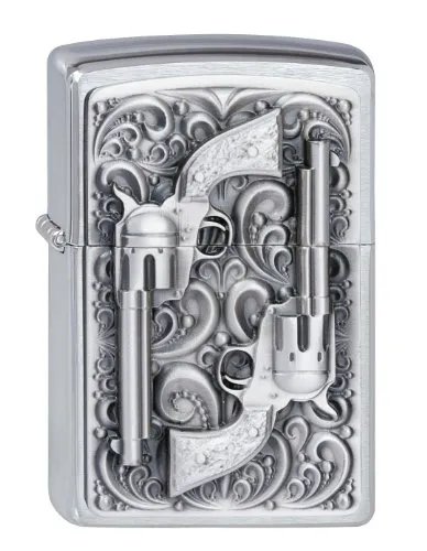 Zippo Revolver 2001654 in silber von Zippo