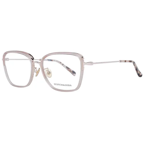 Scotch & Soda Brille SS3013 288 55 Damen Transparent in weiß von Mondottica