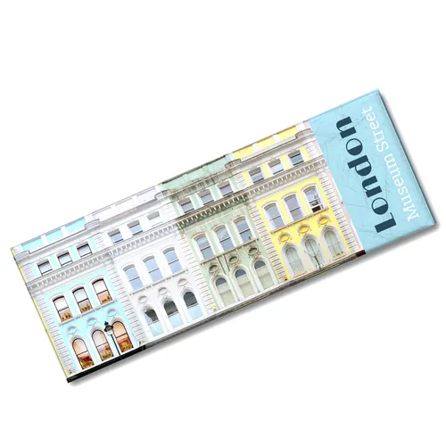 Produktbild streetline London Museum Street Panorama Souvenir Magnet