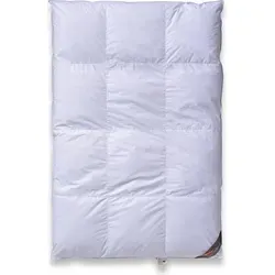 Daunenbettdecke 100% Gänsedaunen - Extra warm & kuschlig - Erleben Sie erholsamen Schlaf mit dieser hochwertigen Daunenbettdecke. Die 1440 g Füllung und der hohe Innensteg sorgen für ein ideales Schlafklima und wohlige Wärme in der kalten Jahreszeit.