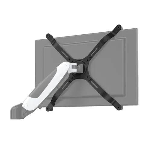 Produktbild hjh OFFICE VESA-Adapter für 15-27 Zoll Monitore ohne VESA-Lochmuster VM-A4 Stahl Adapter-Set bis 10kg belastbar 802001