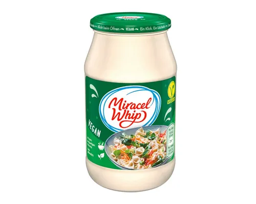 Miracel Whip Vegan, Pflanzliche Salatcreme, Glutenfrei & Laktosefrei, Erbsenprotein, 250 ml