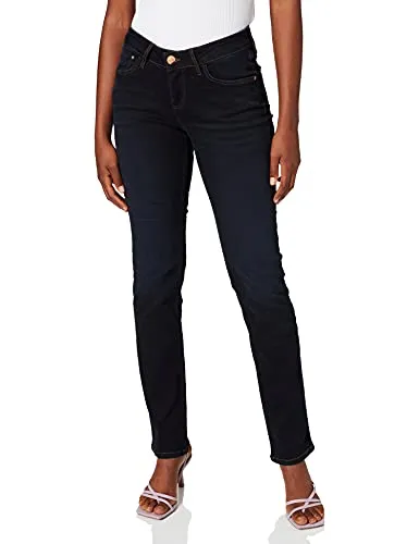 Cross Jeans Damen Straight Leg Jeanshose Rose, W34/L30 - Jeans in Regular-Fit mit Stretchanteil für optimalen Tragekomfort, authentische Waschung und weiche Denim-Qualität, ideal für jeden Anlass.