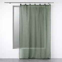 Douceur d'Interieur Ösenvorhang Linka, Khaki, 140 x 240 cm - Eleganter 1 Panel Ösenvorhang in Khaki, ideal für flexible Gestaltung und stilvolle Akzente im Wohnraum.