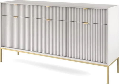 MOEBLO Kommode Light KSZ154 – Elegante dreitürige Aufbewahrungslösung