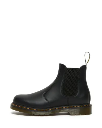 DR. MARTENS 2976 Nappa Ankleboots schwarz 46 EU - Wanderschuhe in Größe 46, aus 100% Leder, mit robustem Blockabsatz und bequemer Schlupf-Optik für stilvolle Abenteuer.