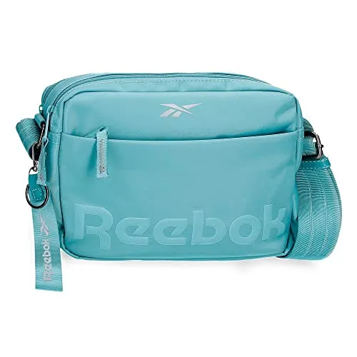 Reebok Linden Umhängetasche Zwei Fächer Blau 25x16x6,5 cm Polyester