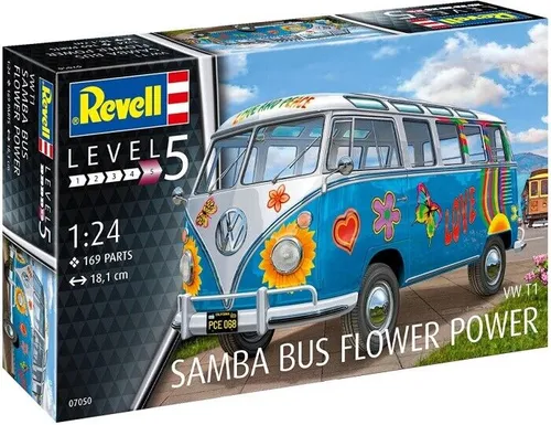 Revell 07050 Samba T1 Flower Power 1:24 Bausatz von Revell