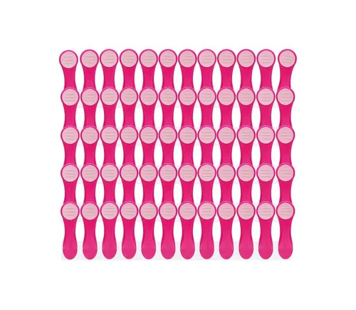 trendfinding Wäscheklammern Glitter Wäscheklammern für empfindliche Wäsche, Softgrip, Kunststoff mit Glitzer, Langlebigkeit durch neueste Klammertechnik
