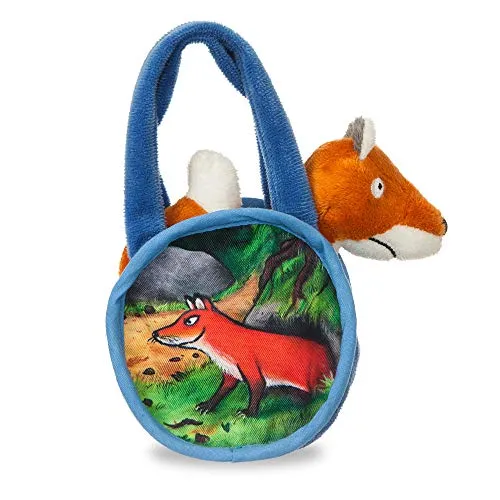 AURORA, Offizieller Merchandise-Artikel 61050 The Gruffalo Fox Fancy Pal, Plüschtier, Braun & Blau