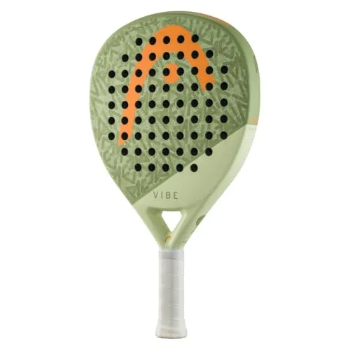 Head Vibe 2026 Padelschläger Paket - Vielseitiger Padelschläger mit Tropfenform für optimale Kontrolle und Power. Leicht, stabil und ideal für Freizeitspieler, die ihr Spiel verbessern möchten.