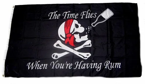 Flagge / Fahne Pirat Rum Hissflagge 90 x 150 cm