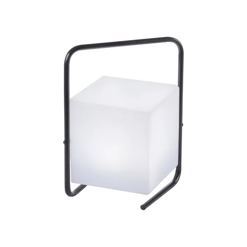 JUST LIGHT LED Tischlampe KENO - Akku Gartenleuchte mit RGB+W Farbwechsel - Die flexible KENO Tischlampe bietet dank IP44 Spritzwasserschutz vielseitige Einsatzmöglichkeiten im Außenbereich. Mit Fernbedienung und 1.800 mAh Akku für bis zu 8 Stunden Licht in verschiedenen Farben.