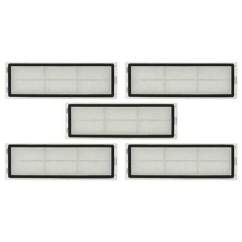 vhbw 5x HEPA-Filter kompatibel mit Xiaomi Mi Robot Vacuum Mop 2, Mi Robot Vacuum Mop 2 Pro+ Saugroboter - Luftfilter, 15 x 5 x 1,4 cm