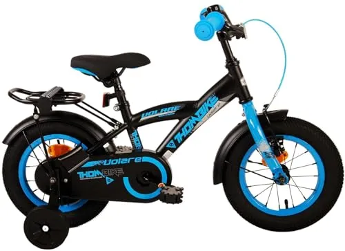 VOLARE Kinderfahrrad Thombike 12 Zoll, blau-schwarz
