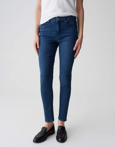 OPUS PANTS Skinny-fit-Jeans ENJA EASE mit Powerstretch Low Rise Ankle, Spanish Cotton, Zip-Fly