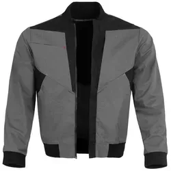 Blousonjacke X-Serie grau/schwarz 3XL - Hochwertige Arbeitsjacke mit Funktionalität - Arbeits- & Schutzkleidung mit Rundhalsausschnitt, praktischen Taschen und Reflexpaspeln für optimale Sichtbarkeit und Komfort bei der Arbeit.