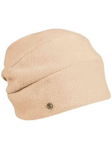 LOEVENICH Winddichte Beanie Beige | Damen | OneSize - Kuschelige Beanie aus hochwertigem Polyester, ideal für kalte Tage. Die elastische Passform sorgt für optimalen Sitz und der spezielle Schnitt schützt vor Wind. Perfekt für Outdoor-Aktivitäten oder als stilvolles Accessoire!