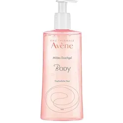 Avène Gel und Seife 1er Pack (1x 500 ml) - Duschgel für empfindliche Haut, seifenfrei mit Thermalwasser und pflegenden Ölen für eine sanfte Reinigung.