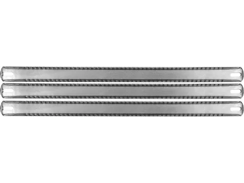 TRIZERATOP Handsäge Metallsägeblätter 25 mm, 3-teilig, beidseitig, Kohlenstoffstahl (Metallsägeblätter 25 mm, 3-teilig, beidseitig, Kohlenstoffstahl), Stabil