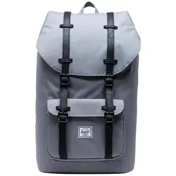 Herschel Little America Rucksack Laptop 10014 - Grau/Schwarz - Stylischer Rucksack von Herschel mit gepolstertem Laptopfach für Geräte bis 15 Zoll. Ergonomische Schultergurte und großes Hauptfach sorgen für hohen Tragekomfort und ausreichend Stauraum.