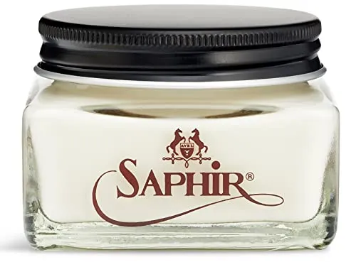 Saphir MEDAILLE D'OR Schuhcreme farblos 75 ml in weiß von SAPHIR