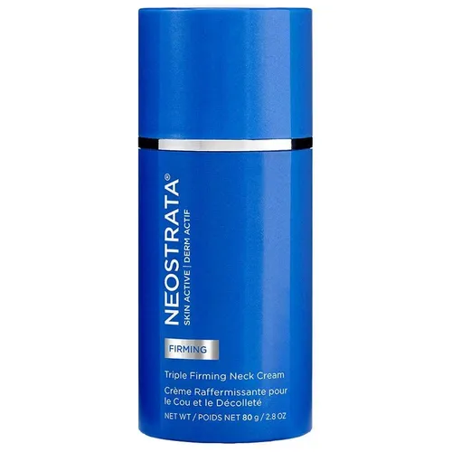 Neostrata Triple Firming Neck Cream 80 g - Medizinische Körperpflege, straffende Creme für den Halsbereich mit dreifacher Wirkung zur Verbesserung der Hautelastizität und Reduzierung von Falten.