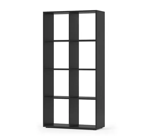 Vicco Raumteiler Scutum, Schwarz, 72 x 143 cm in schwarz von Vicco