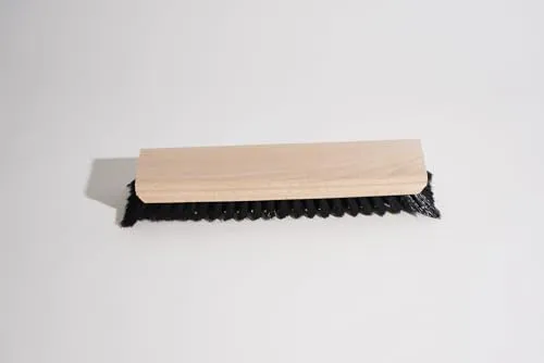 A.S. Création Tapezierbürste mit Kunstborsten - Tapetenbürste zum Glattstreichen von Tapeten - Hellbraun, schwarz - 235 x 60mm - 909001