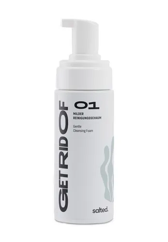 salted. Gesichts-Reinigungsschaum Milder Reinigungsschaum, mit Duft