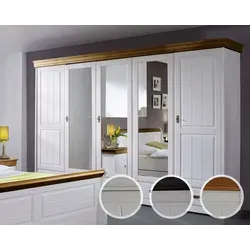 3S Frankenmöbel »Country« Massivholz Kleiderschrank SZ-0132