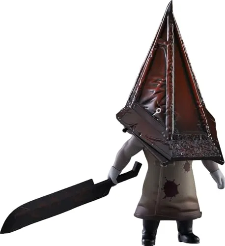 Good Smile Company Silent Hill 2: Red Pyramid Thing Nendoroid Actionfigur - Actionfigur aus dem Horrorspiel Silent Hill 2, detailgetreu mit optionalen Teilen wie dem Great Knife, ideal für Sammler und Fans.