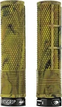 DMR Brendog Death Grip FL Lock On Lenkergriffe L - Fahrradgriffe mit hervorragendem Grip und Komfort, ideal für anspruchsvolle Mountainbiker und Trail-Fahrer.