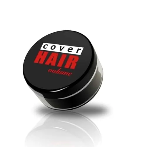 COVER HAIR - Premium Streuhaar 5g | Streuhaar Braun | Schütthaar mit Soforteffekt | Haarpuder Frauen und Männer | Haarverdichtung mit natürlichem Look & extremen Halt