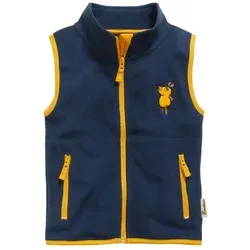 Playshoes Steppweste DIE MAUS (1-tlg) blau|gelb 116