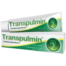 Transpulmin Erkältungsbalsam 100 G - Arzneimittel zur äußeren Anwendung bei Erkältungskrankheiten. Mit den Wirkstoffen Cineol, Levomenthol und Campher für schnelle Linderung von Schnupfen und Heiserkeit.