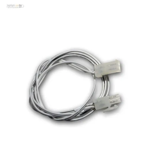 AMP NV Stecksystem 1m Verlängerungskabel weiß 2-polig zB für LED Einbaustrahler