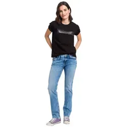 CROSS JEANS® Straight-Jeans ROSÈ mit Stretch blau 34W / 36L