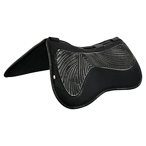 Acavallo Spine Free Gel And Memory Foam Half Pad, 3 - Reiten - Ergonomisches Half Pad mit Gel und Memory Foam für hohen Komfort, Druckentlastung auf Wirbelsäule und Widerrist, ideal für bessere Sattellage und mehr Bewegungsfreiheit.