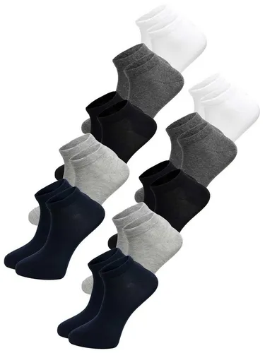 Tazzio Sneakersocken 10er-Pack Herren Sneaker Socken A906 (Set, 10-Paar, 10 Paar) bequem - passend für jeden Schuh und Anlass