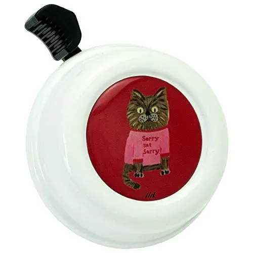Liix Fahrradklingel Colour Bell, Sorry Not Sorry Weiß, LiixBell