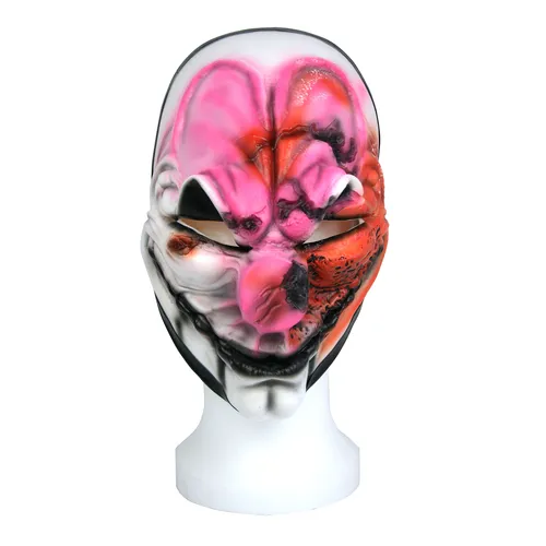 Payday 2 - Vinyl Maske, Old Hoxton - Gaming-Zubehör: Hochwertige Vinylmaske mit Gummiband für perfekten Sitz. Ideal für Fans des Actionspiels Payday 2 und perfekte Ergänzung für dein Kostüm!