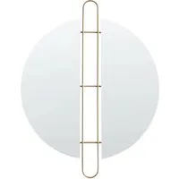 Beliani Dekospiegel ATTIN Gold 2x52x65 in gold von Beliani