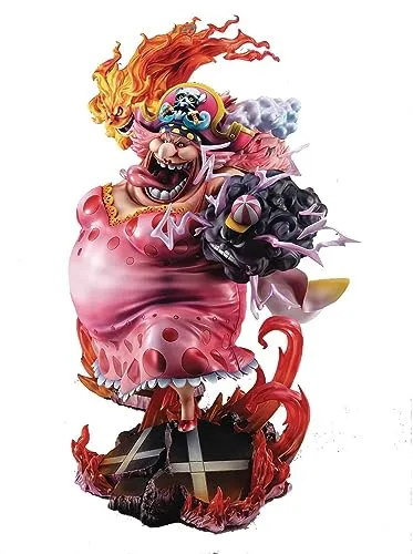 One Piece P.O.P PVC Statue - Big Mom Charlotte Linlin 36 cm - Gaming-Zubehör mit detailreicher PVC-Statue aus One Piece, ideal für Sammler und Fans, ca. 36 cm groß und in stilvoller Fensterbox geliefert.