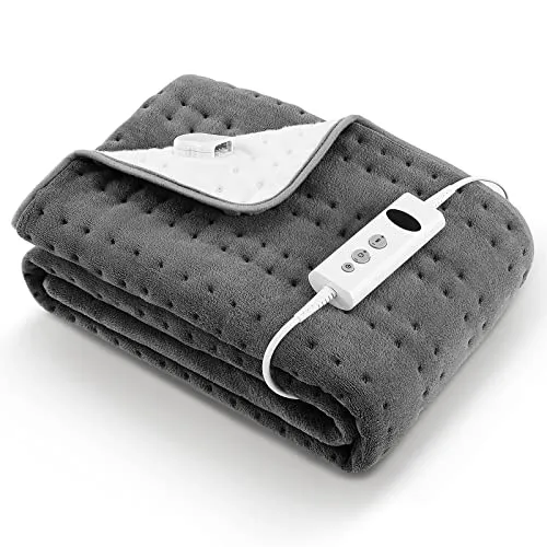 Elektrisches Wärmeunterbett 150 x 80 cm Grey