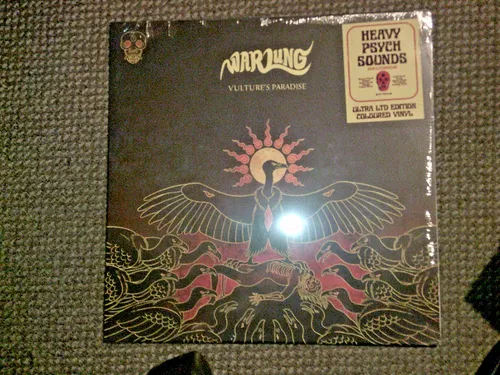 Warlung - Vulture's Paradise LIMITED COLOURED EDITION VINYL LP NEU (2022)
