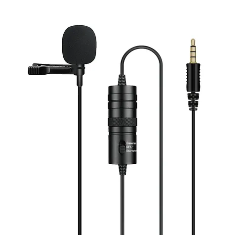 ayex Universal Lavalier-Mikrofon mit 3,5 mm Klinke anteckbar LV-10