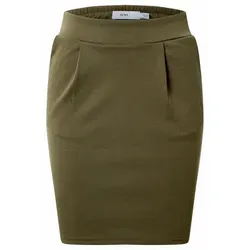 ICHI IHKATE SK Damen Minirock mit Stretch - Klassischer Damenrock mit elastischem Bund, bequem und vielseitig kombinierbar. Nachhaltige Produktion mit recycelten Materialien.